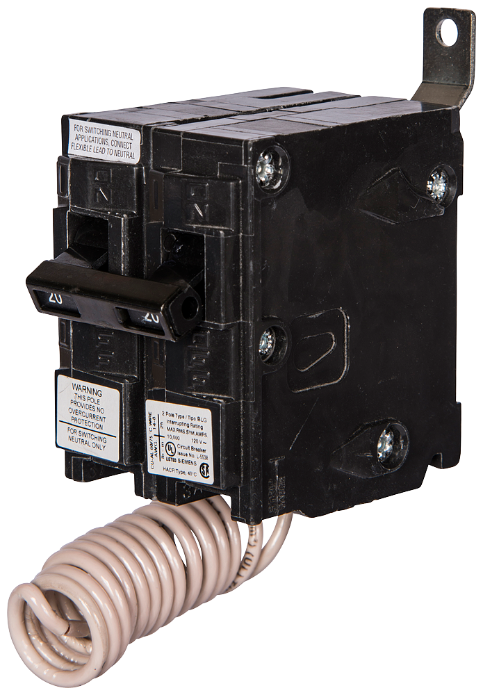 BREAKER 20A 2WIRE 120V BG SWITCH NEUTRAL