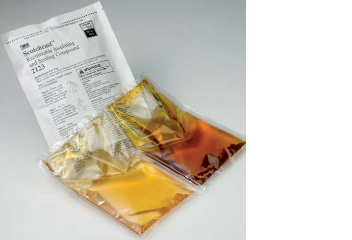 3M Scotchcast Re-Enterable Electrical Insulating Resin 2123, 1 GALLON, 1/Case