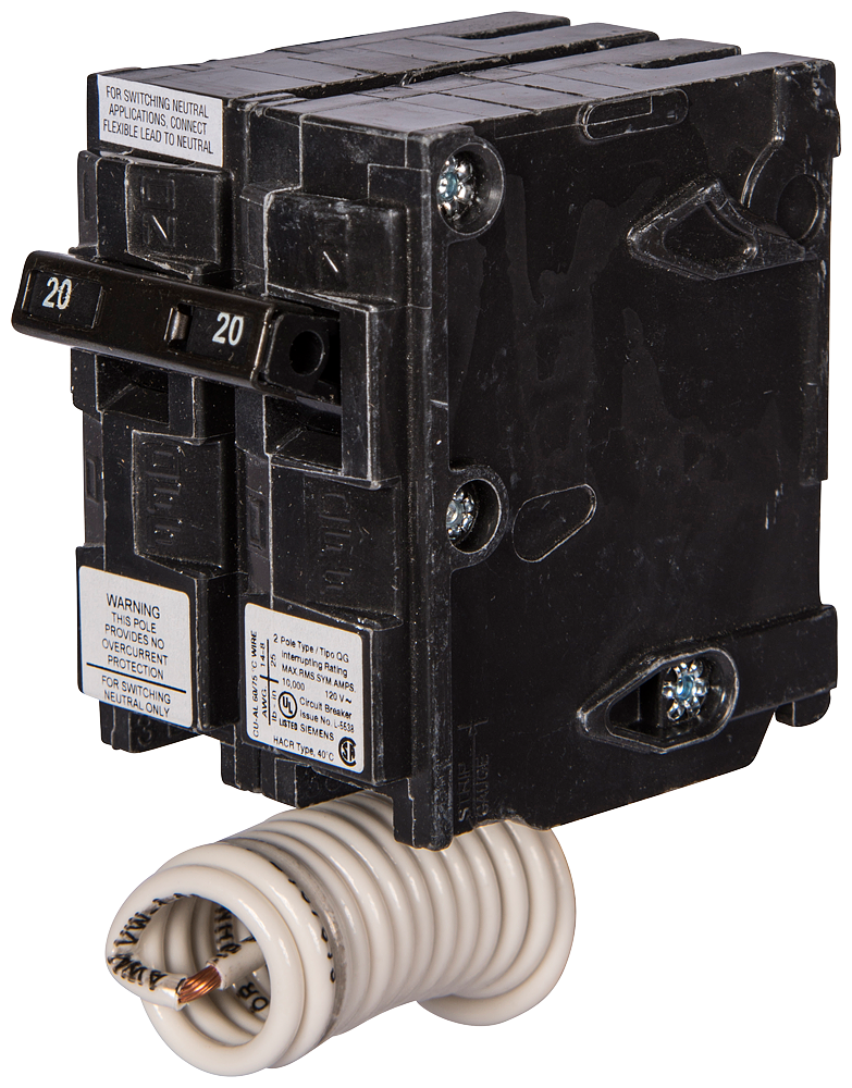 BREAKER 20A 2WIRE 120V BG SWITCH NEUTRAL