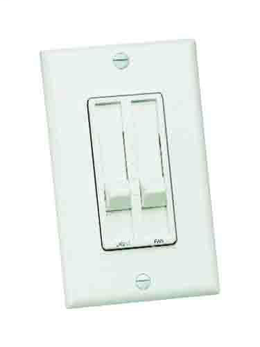 3 Speed Fan Control & Full Light Control - CM-3SSDC-W