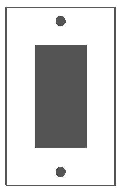 64401, Wallplate