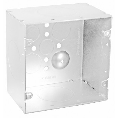 72181-1-1/2 - Welded Junction Box 3" Deep 1-1/2" KOs, 4-11/16", 25 Pak