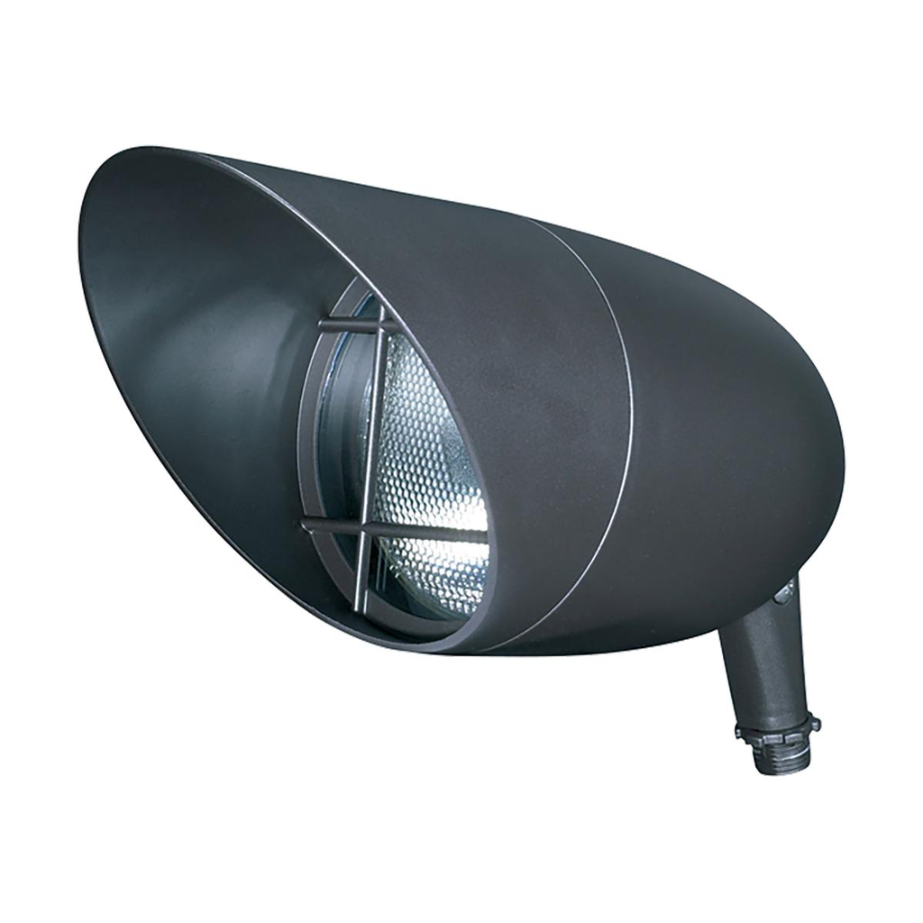 1 Light - 13" Landscape Flood - PAR38 Flood - Dark Bronze Finish