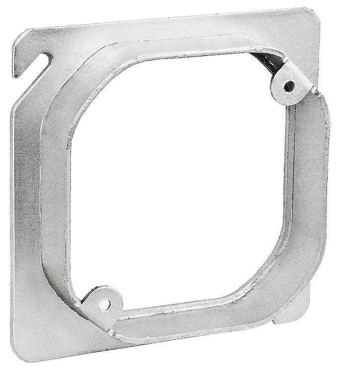 52C4-5/8 - Four Square to Octagon Device Ring 5/8" Raised, 25 Pak