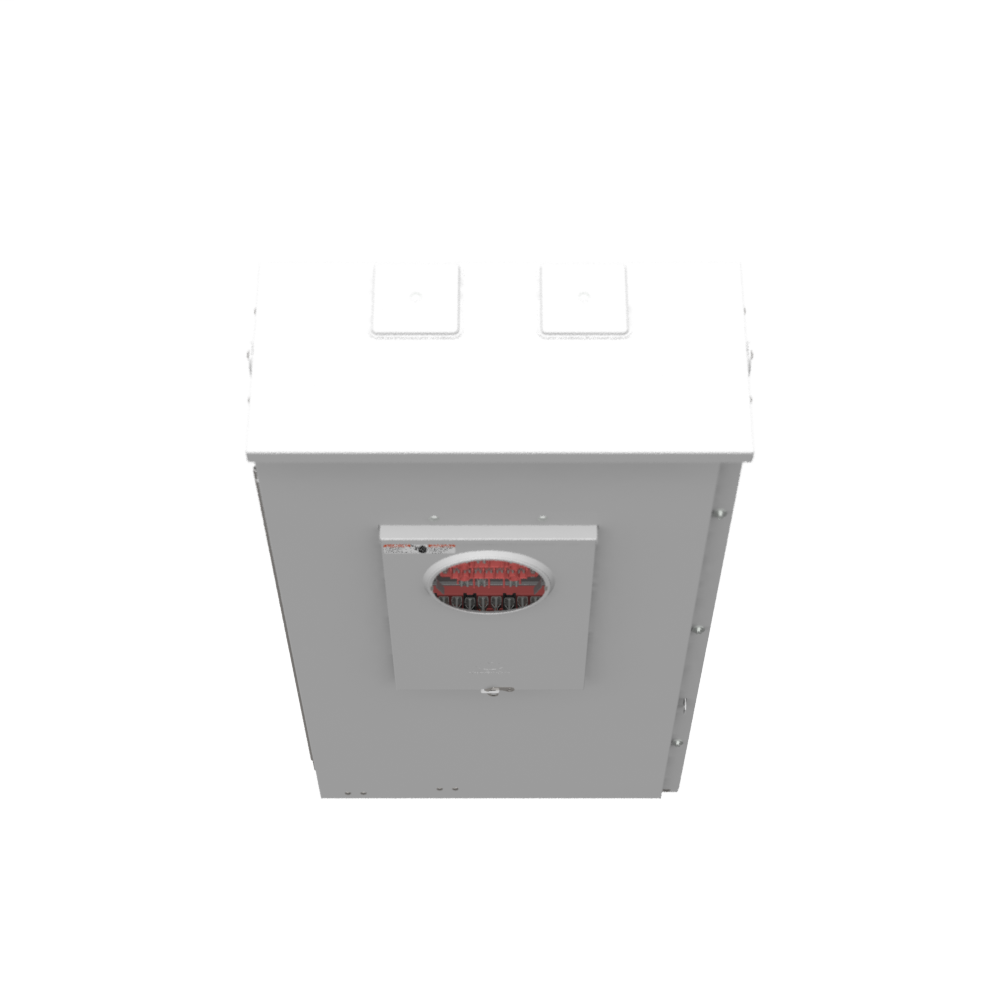 13 Terminal Ringless 2 Large Closing Plates Test Switch Prewired 26in-51in-10in Painted Steel Single Front Lift Off Screw Cover Long Island Lighting Company