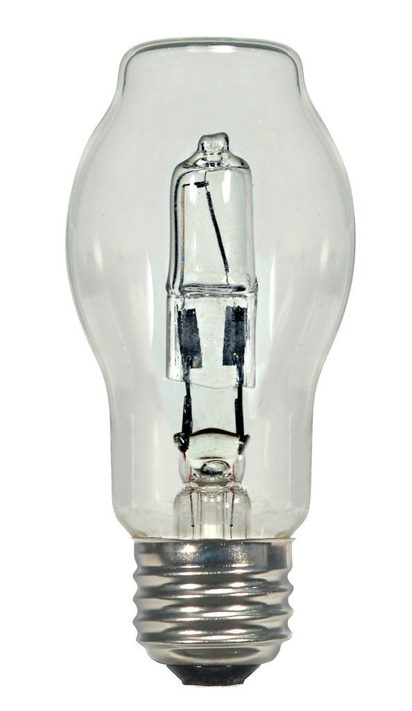 43 Watt; Halogen; BT15; Clear; 1000 Average rated hours; 750 Lumens; Medium base; 120 Volt; Carded