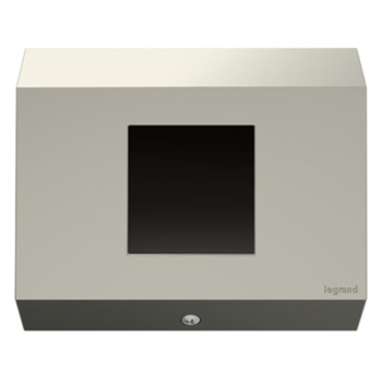 1-Gang Control Box (No Devices), Titanium APCB4TM1