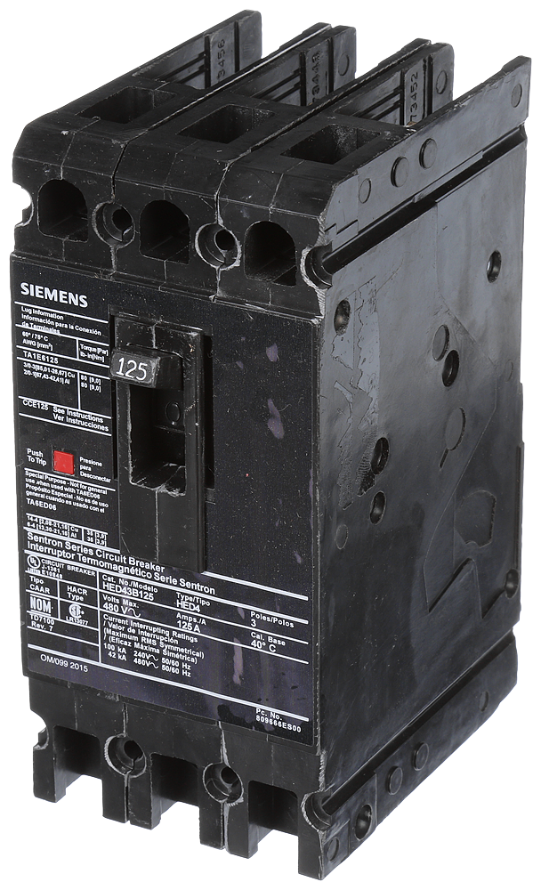 BRKR HED4 3P 480V 125A