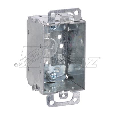 3" X 2" Gangable Switch Boxes 2" Deep with NM Clamp