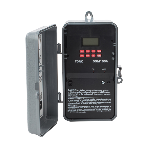 7 Day Digital Hol Mom 1CH 20A 120-277V SPDT