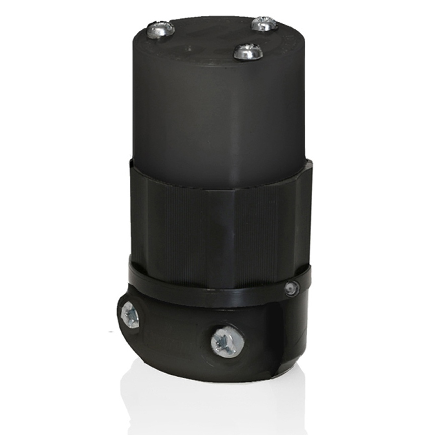 15 Amp, 125 Volt, Straight Blade Connector, Industrial Grade