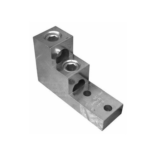 Aluminum Mechanical Lugs Panelboard Lugs - 2 Conductors 2 Hole 750MCM-1/0