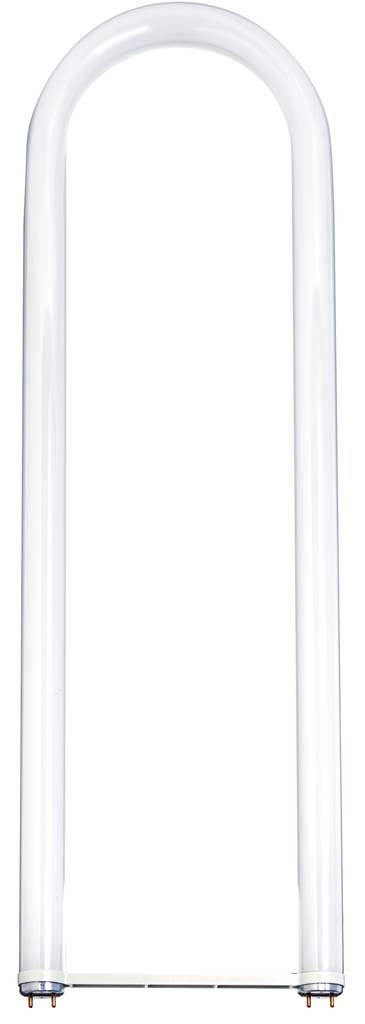 32 Watt; T8; U-Bend Fluorescent; 3000K Warm White; 82 CRI; Medium Bi Pin base