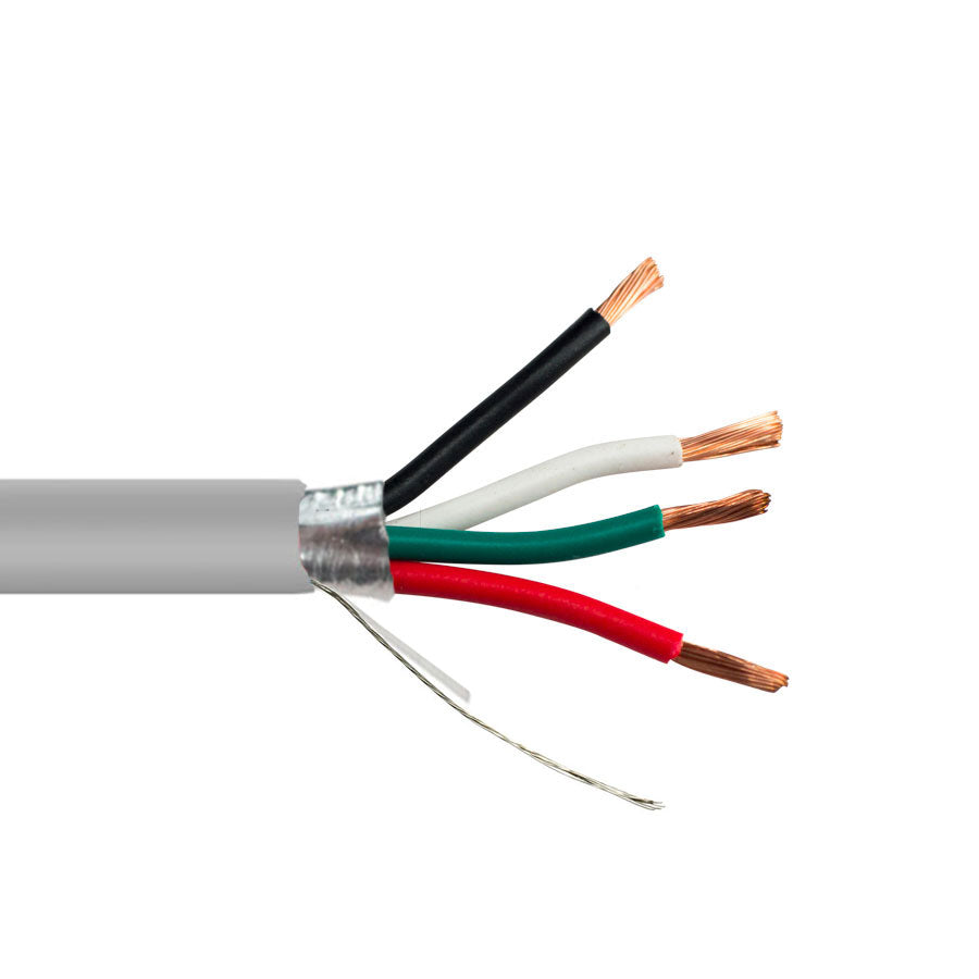 16/4SH-GY 4 Cond/26 Str BC, PVC, AL Foil