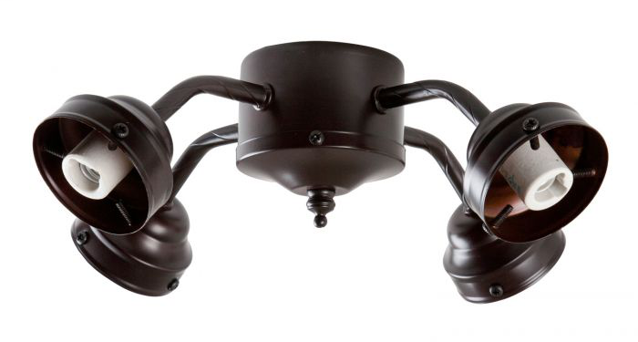 4 Light Ceiling Fan Fitter - F400L-OB