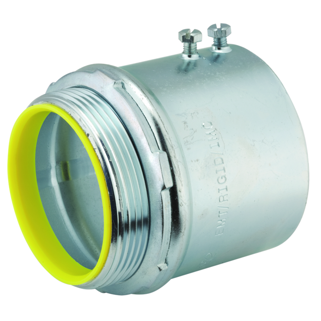 3-1/2 in. EMT or Rigid/IMC Set-Screw Connector, Insulated