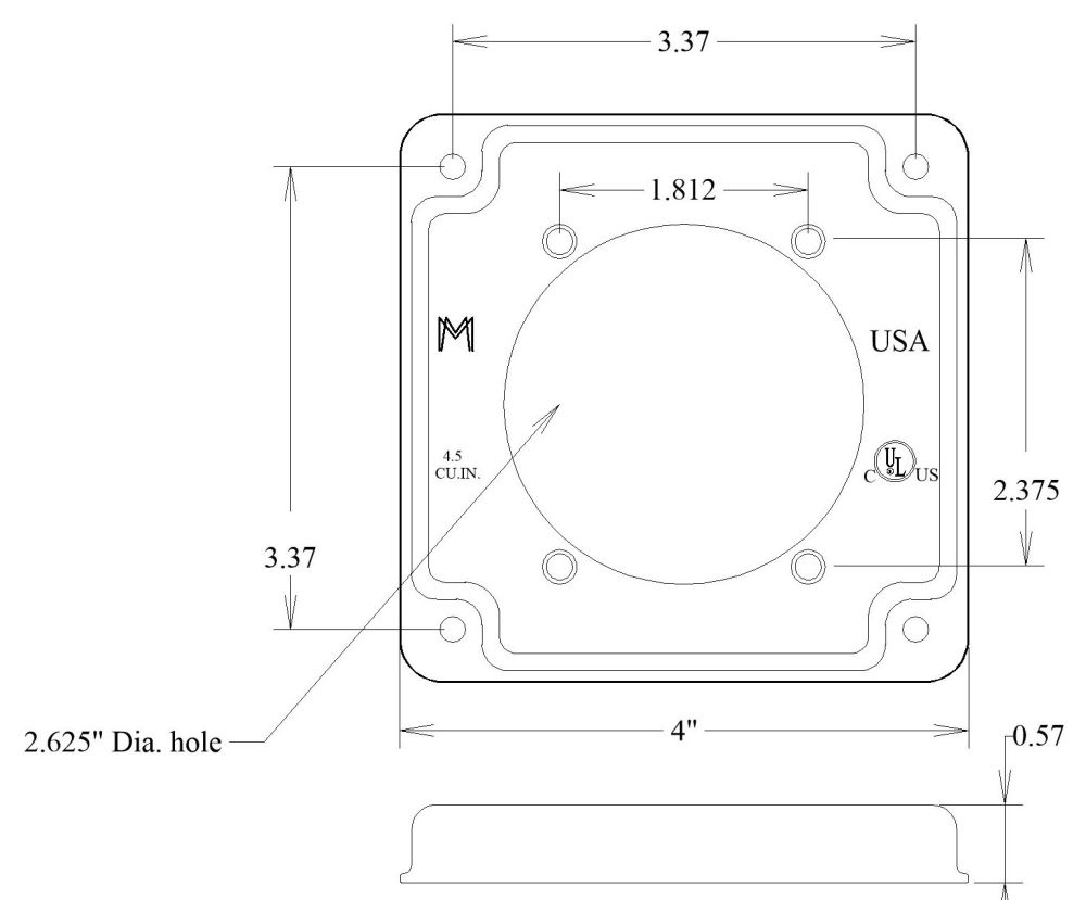11426, Square Box Surface Cover
