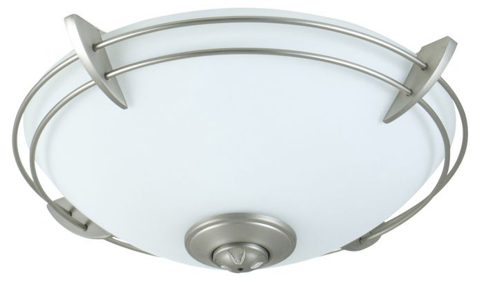 2 Light Bowl Fan Light Kit - LK207-BN-LED