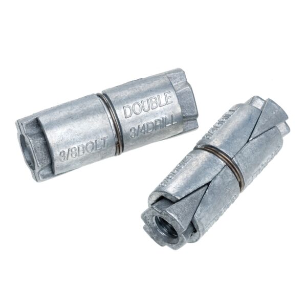 1Des38 3/8 Double Expansion Shield Anchor 50/Box - 500/Ctn