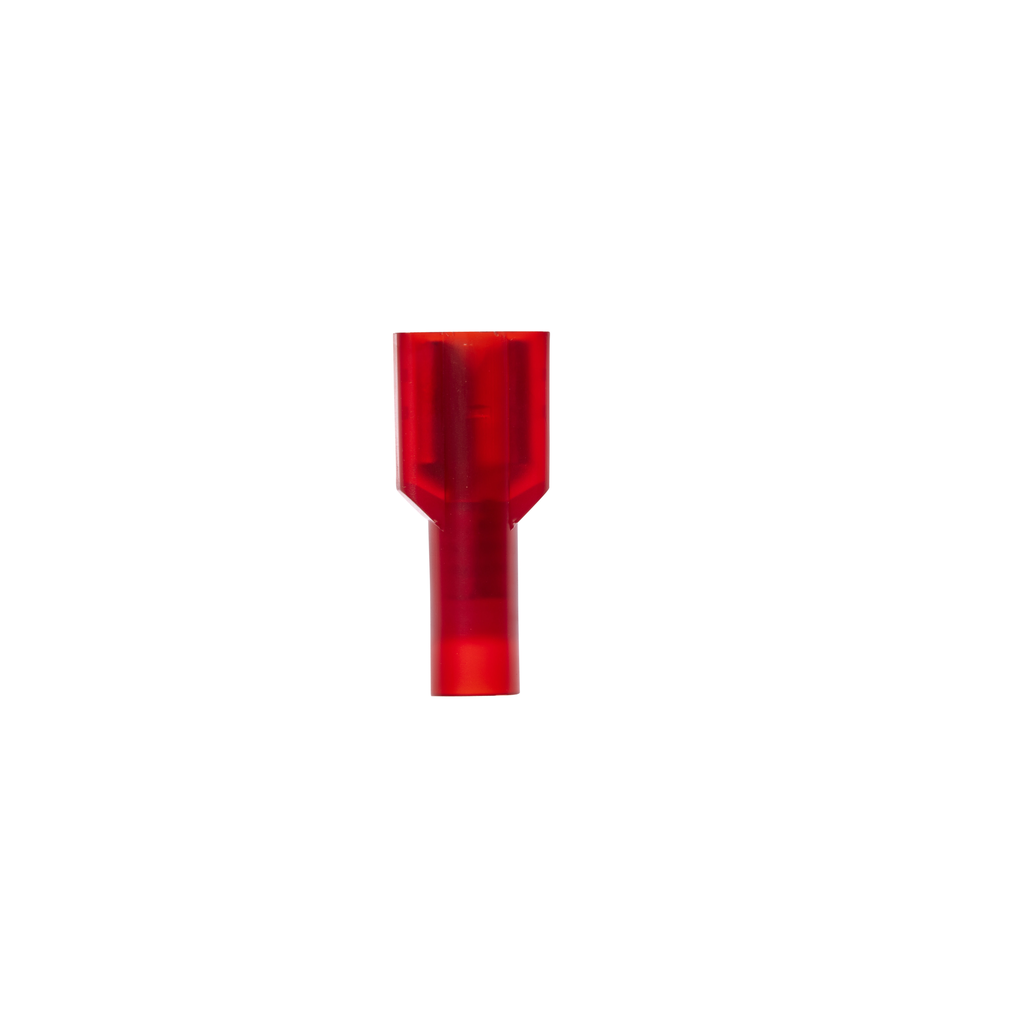 3M Highland Nylon Fully Insulated Male Disconnect Terminal MTI10-250Q, AWG 12-10, 25/bag, 10 Bags/Case