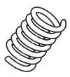 50103776, Hydraulic Crimping Tool Compression Spring