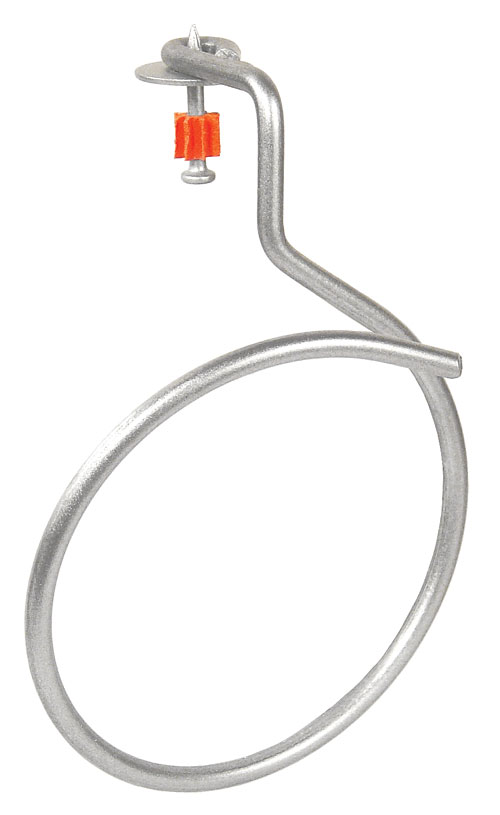BR-400-SSC - Quick Shot Bridle Ring 4" Loop Preassembled Nail & Washer, 50 Pak