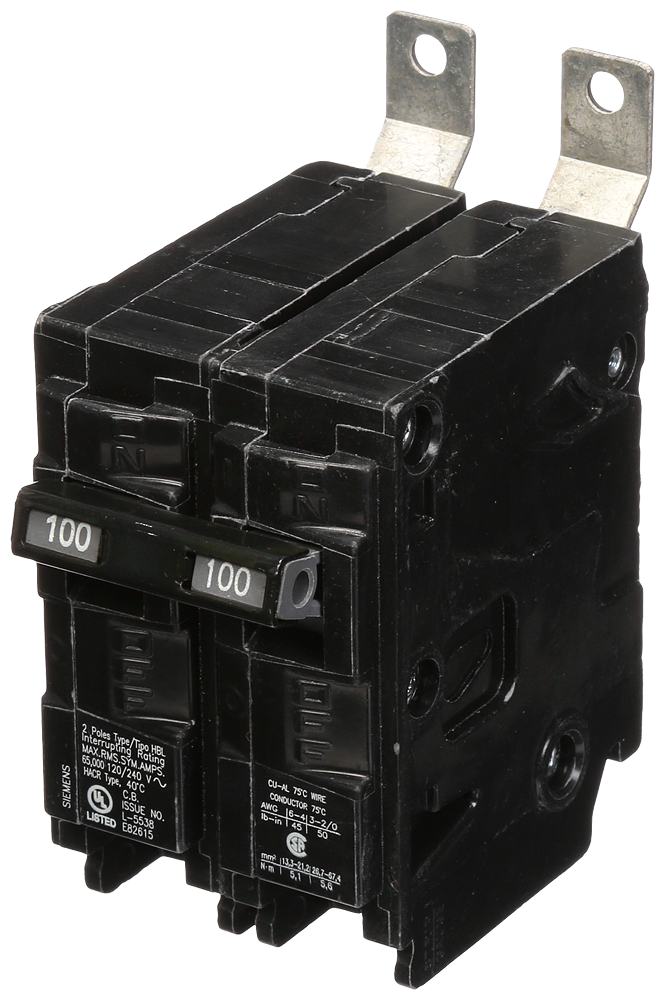 BREAKER 100A 2P 120/240V 65K HBL