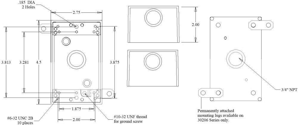 30206, Weatherproof Outlet Box