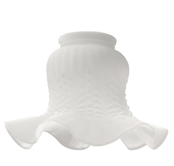 2 1/4" Glass- Frosted Tulip - 503