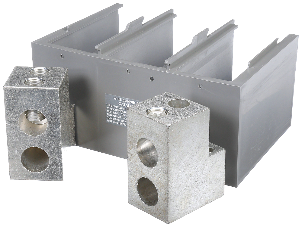 BRKR MD/ND AL BODY 2PC LUG 2W 750KCMIL