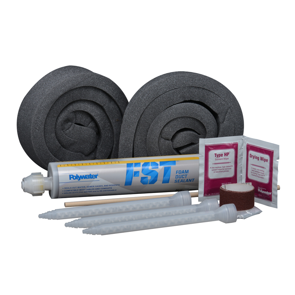 8.5-Oz Foam Duct Sealant Kit Bulk 6-Pack