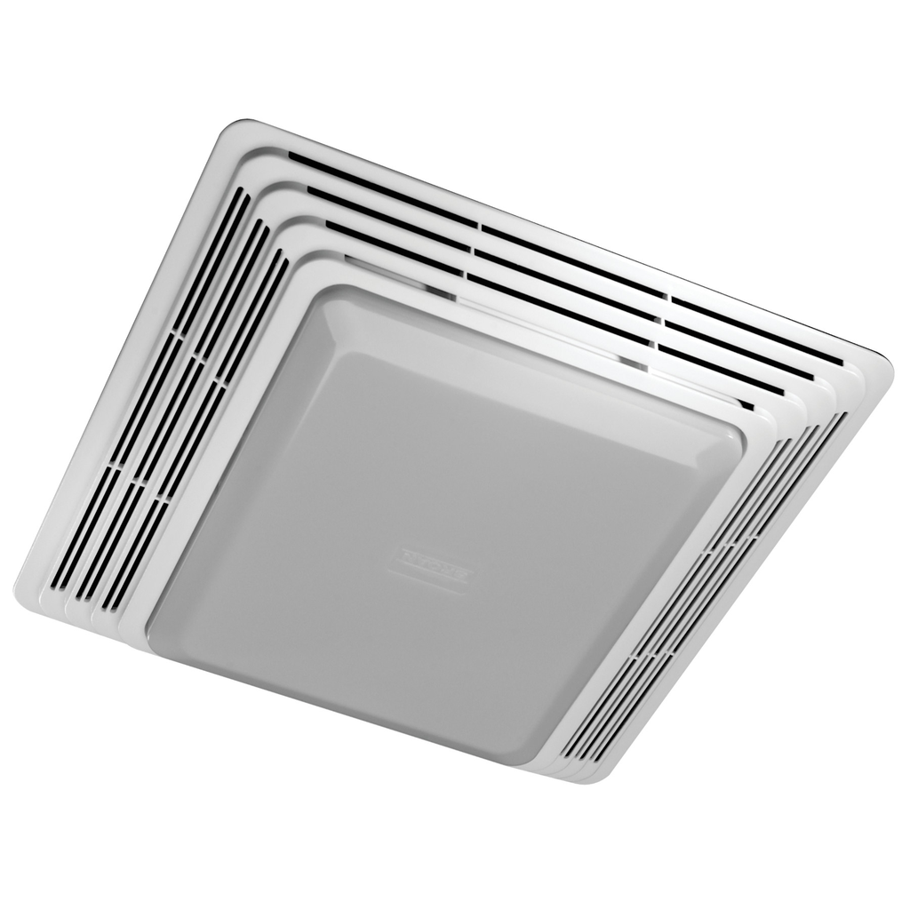 Broan® 50 CFM Ventilation Fan with Light, 2.5 Sones