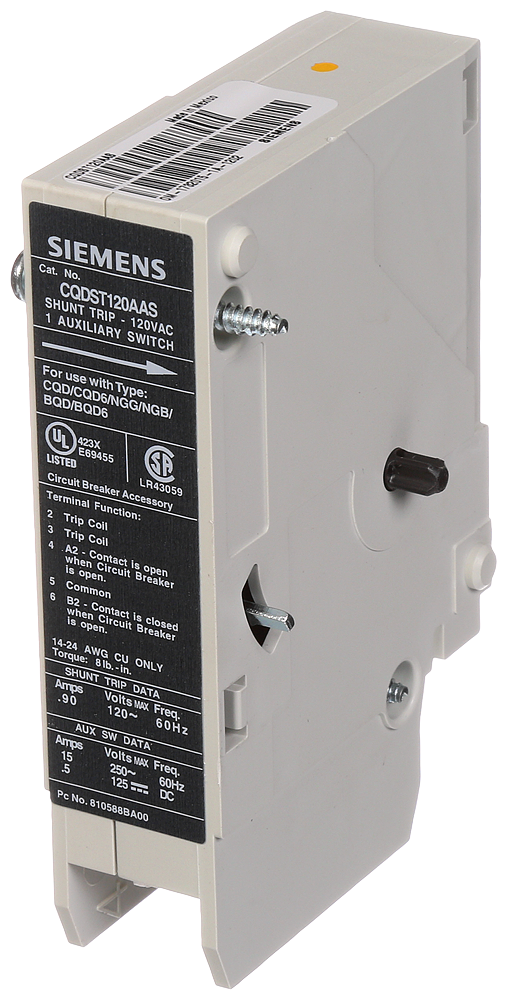 BREAKER CQD 120VAC ST/AUX SW