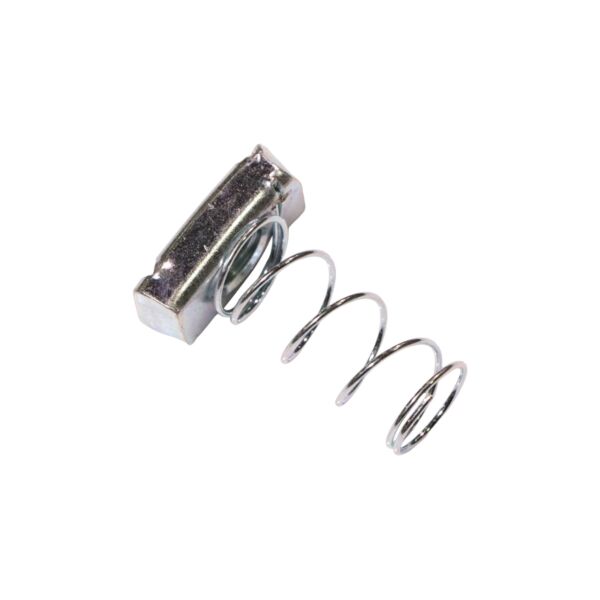 2Spn3816 3/8-16 Regular Spring Nut Zinc 100/Box