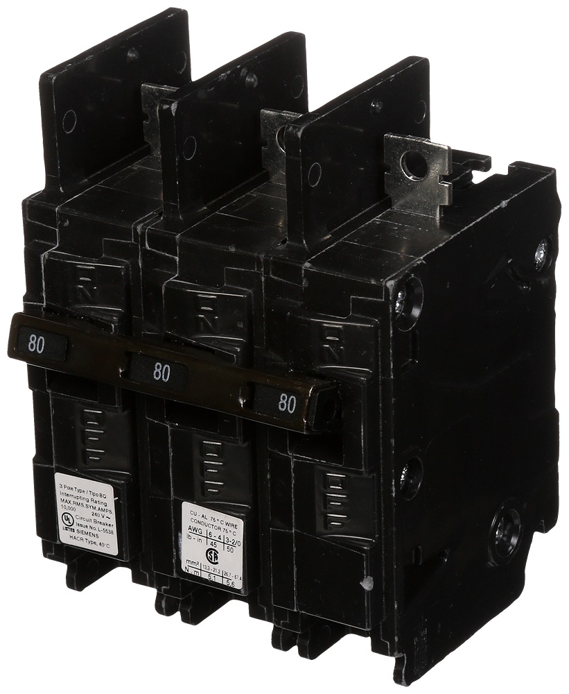 BRKR BQ 3P 240V 80A 10K