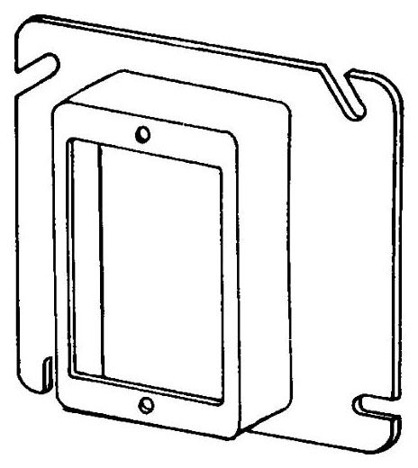 8485, Electrical Outlet Box Plaster/Mud Ring