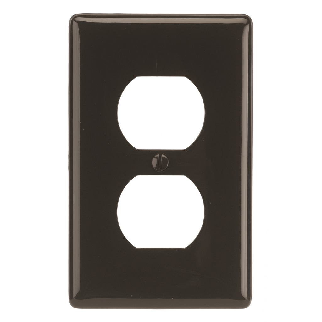 1-Gang Wallplate, One Duplex