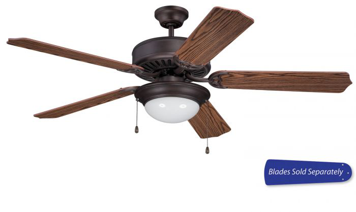 52" Ceiling Fan with Light (Blades Sold Separately) - C209ABZ