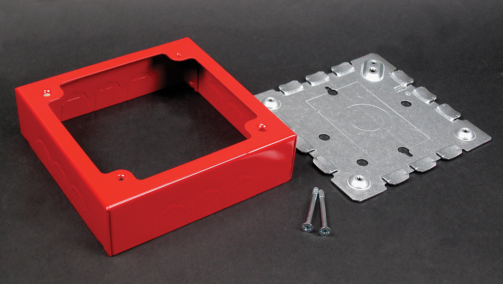 500/700 Two-Gang Alarm Device Box Fitting
