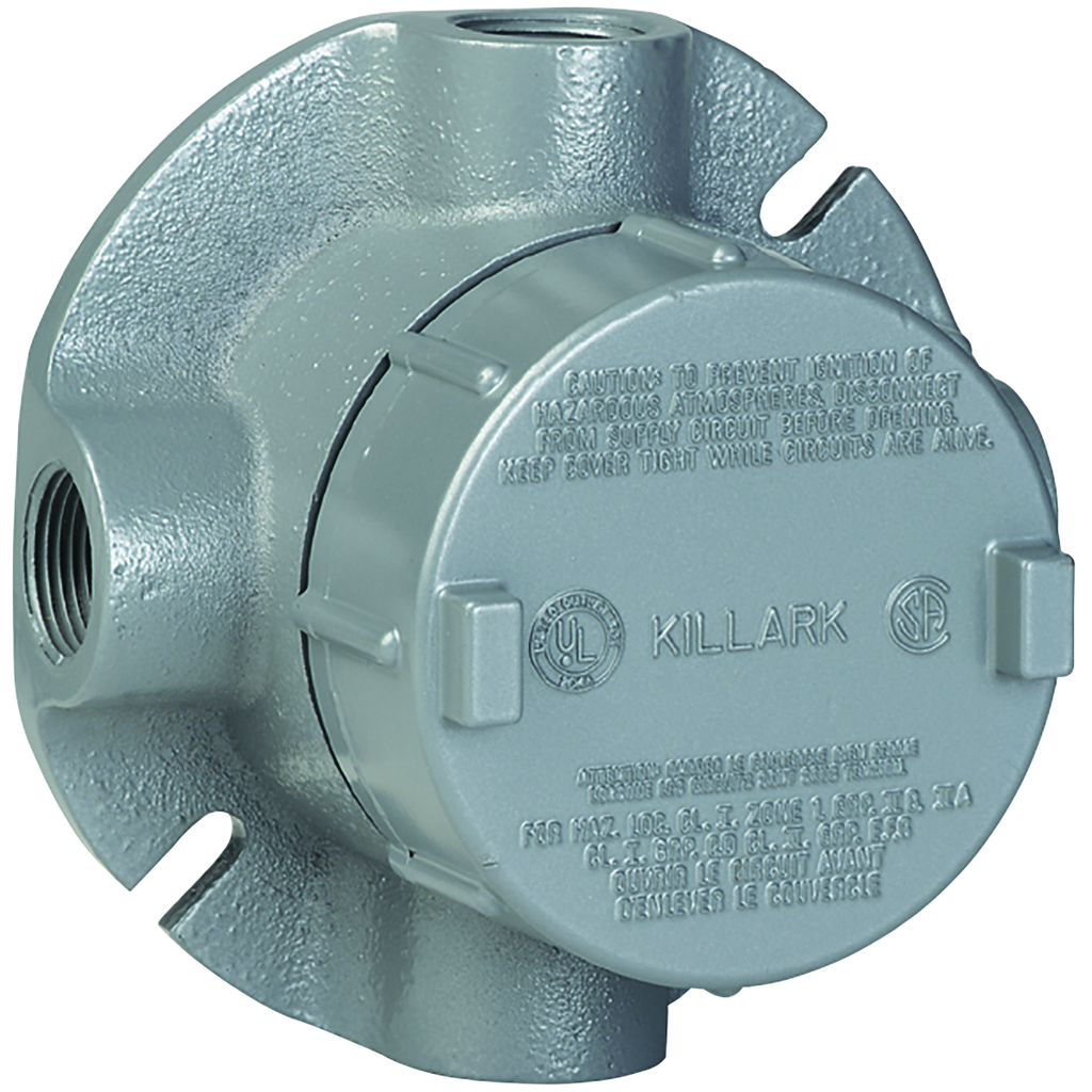 3/4" GEC Outlet Body XTF Type, Aluminum