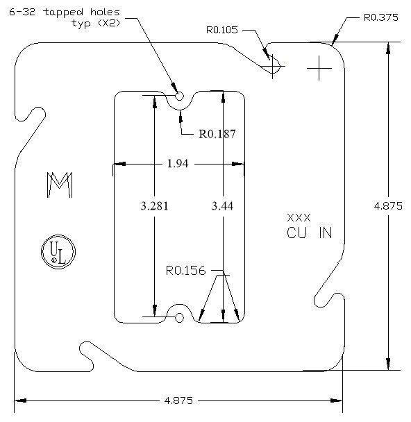 11362, Square Box Cover