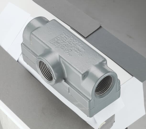 3/4 CONDUIT BODY, DC AL,T-STYLE, X