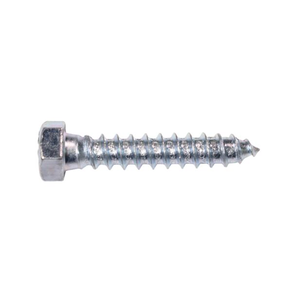 3Hls38200 3/8 X 2 Hex Lag Screw Zinc 100/Box