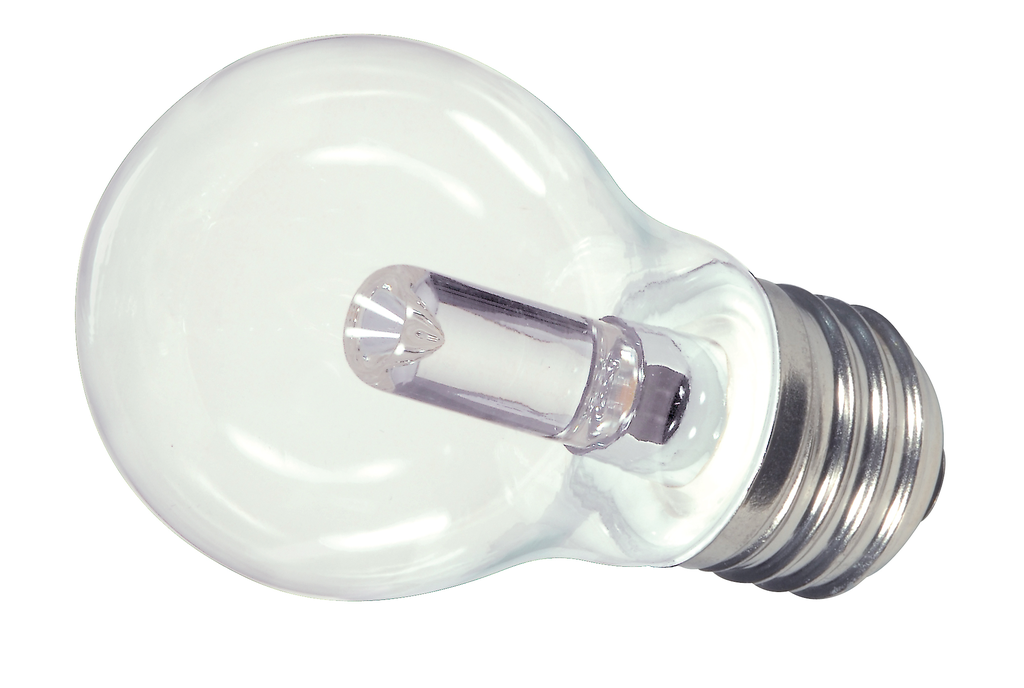 1.4 Watt LED; A15; Clear; 2700K; Medium base; 120 Volt; Carded