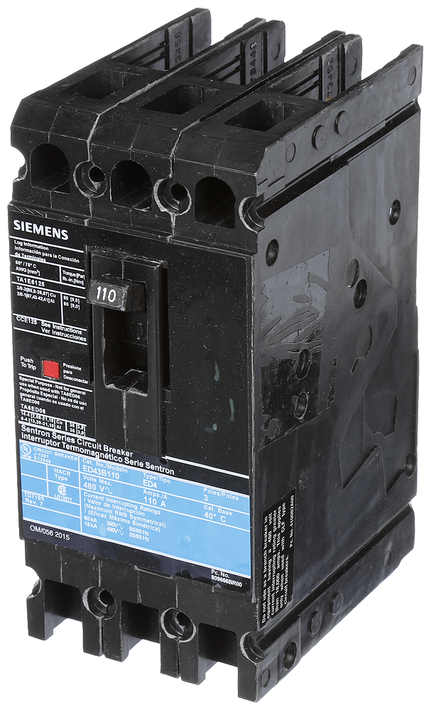 BRKR ED4 3P 480V 110A