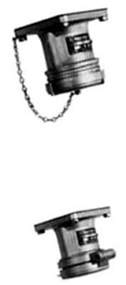 ADR1044RS, Pin and Sleeve Receptacle