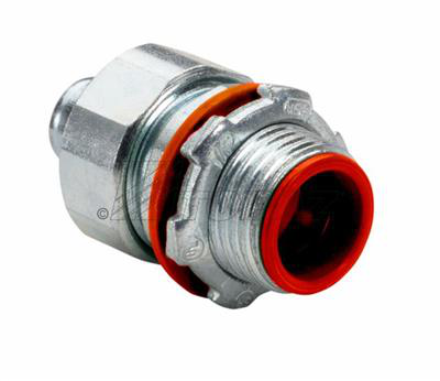 1-1/2" Straight Liquidtight Connector with Insulated Throat
