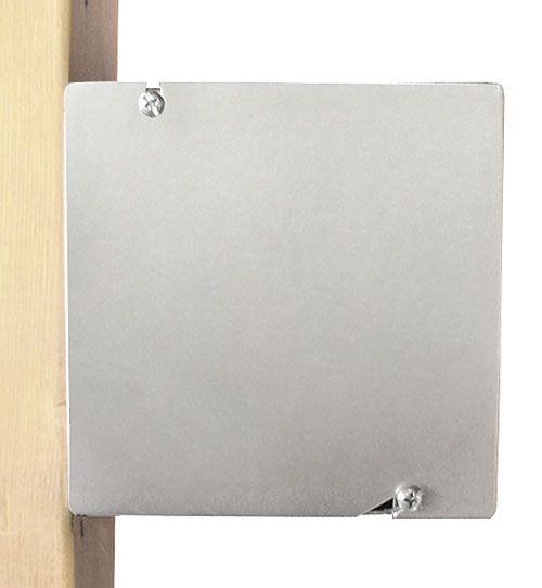 6BC - Square Flat Cover Blank, 6", 25 Pak