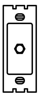 80381-E, Wallplate Adapter
