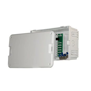 8" MDU Enclosure Kit (enclosure, cover, 6 way phone, 4 way video)